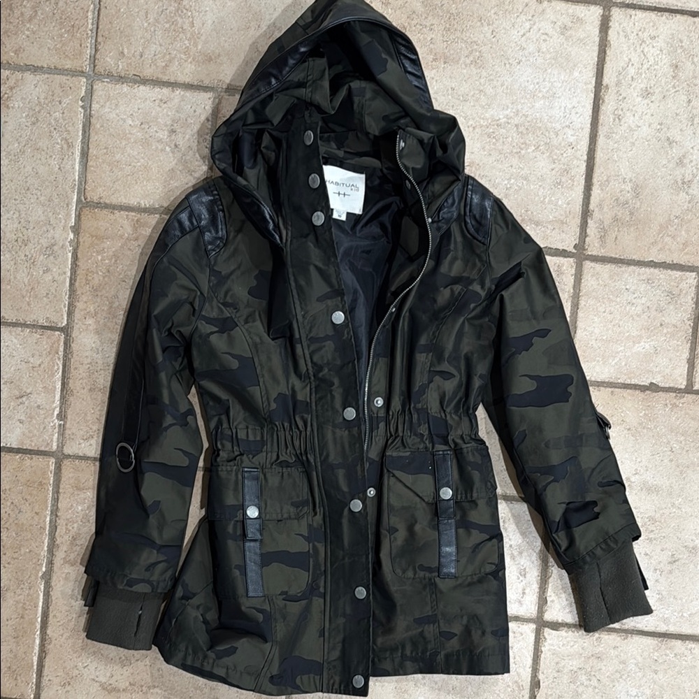 Habitual kids Camouflage Hooded Jacket